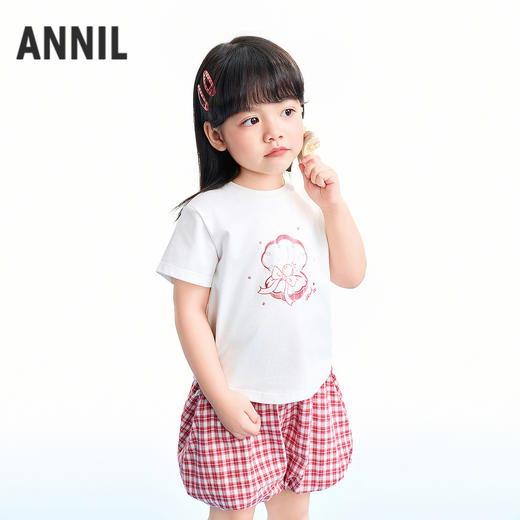【实体店同款】女童套装夏季新款安奈儿童装XG621199 商品图1