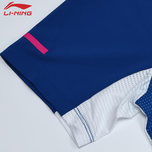 【618活动进行中】李宁羽毛球服男女同款大赛服系列运动凉爽短袖AAYW047 商品图3