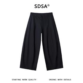 SDSA男装2026新款高贵轻奢潮牌时尚简约纯色休闲裤垂感百搭裤子