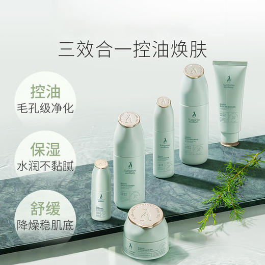 【控油6件套】 油痘肌可用 控油补水 收敛毛孔 舒缓泛红 茶树控油水衡6件套（洁面乳+柔肤水+调肌乳+精华露+保湿霜+眼霜） 商品图1
