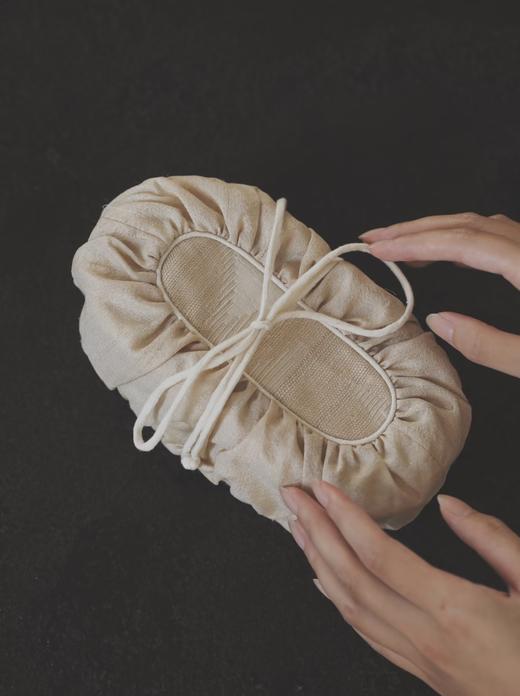 清如许优选｜香云纱手拎茶盒 茶器收纳盒 便携茶盒 布艺 商品图2