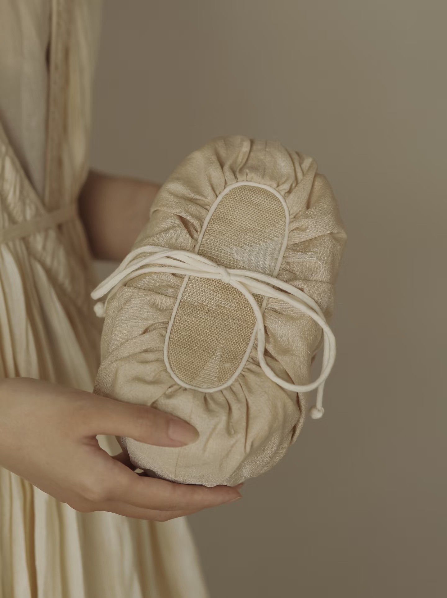 清如许优选｜香云纱手拎茶盒 茶器收纳盒 便携茶盒 布艺