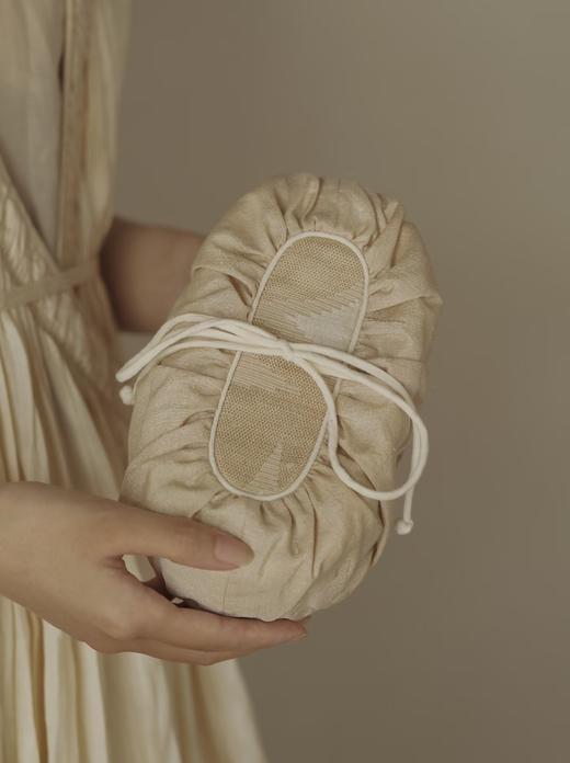 清如许优选｜香云纱手拎茶盒 茶器收纳盒 便携茶盒 布艺 商品图0