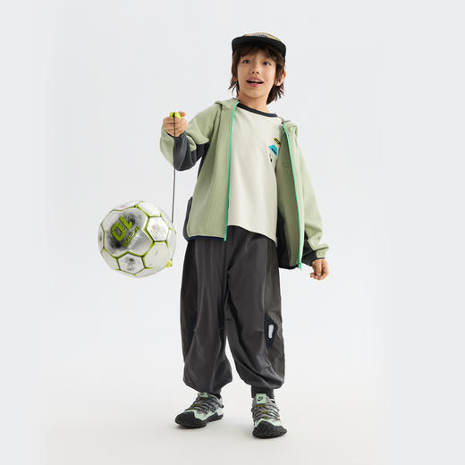 MANHOJIA【玩动耐磨裤】儿童运动长裤前后拼接设计感透气耐磨裤 商品图1