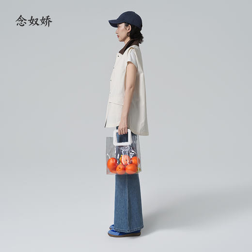 【商场同款】CNI6686 “ 巴恩马甲 ” 好穿好搭配 时髦单品 显瘦包容的一手长马甲 商品图11