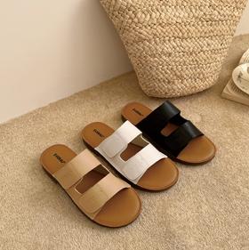 【澳洲品牌】EVERAU 女士休闲拖鞋春夏新款女凉鞋EA7098