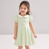 笛莎/Deesha 松饼熊2026年夏季新款童装女童甜美学院风翻领针织短袖连衣裙 商品缩略图1