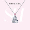 Riches·意趣东方系列 ShiningHouse[培育] 18K金钻石项链 葫芦形1克拉钻人工真钻人造钻石K金项链时尚钻石项链【此商品不支持7天无理由退货退款】约3个工作日发货 商品缩略图0