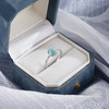 子佩集【宁静之海】S925银戒指【RM0517-XF】培育宝石帕拉伊巴蓝碧玺条钻2510 商品缩略图5