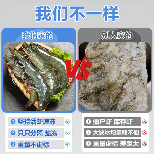 【顺丰直发！！】厄瓜多尔白虾，来自南美海域的海虾，肉质鲜美，Q弹紧实，清水煮都好吃 商品图4