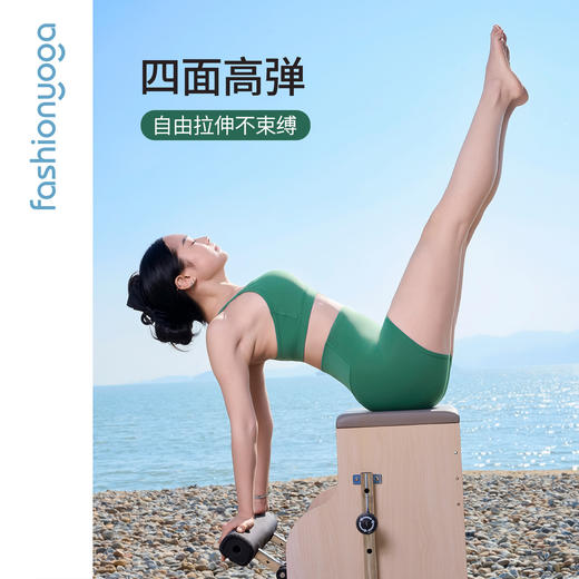 FC13501高腰骑行瑜伽短裤 商品图1