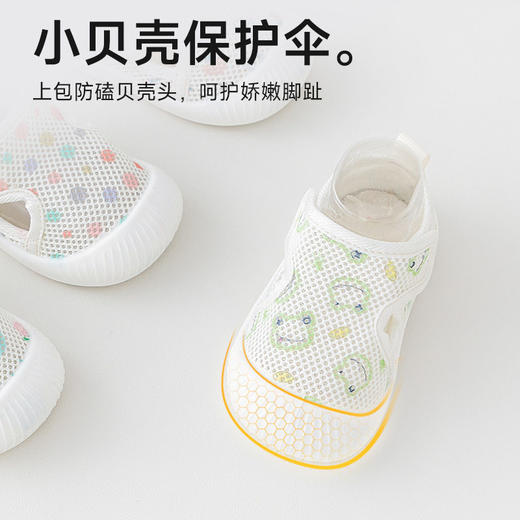 宝宝凉鞋男夏季学步鞋0一1-2岁婴儿防滑软底婴幼儿网鞋女宝宝鞋子 商品图2