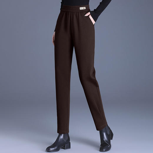 大码品牌加绒哈伦老爹萝卜女裤冬季2025新款加厚妈妈女士休闲裤子 商品图2