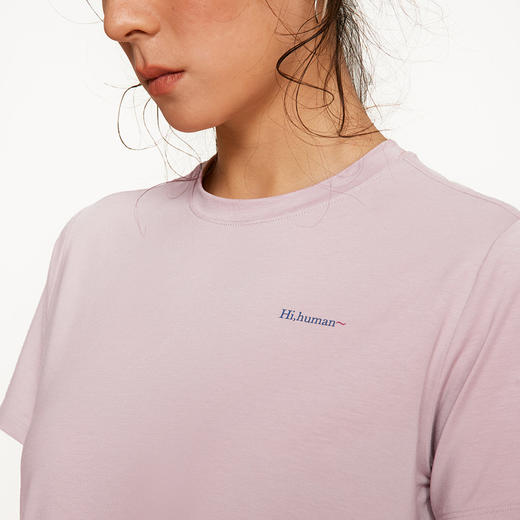 CryingCenter 圆领正肩凉感冰皮短袖t恤 女款 哭喊中心 商品图2