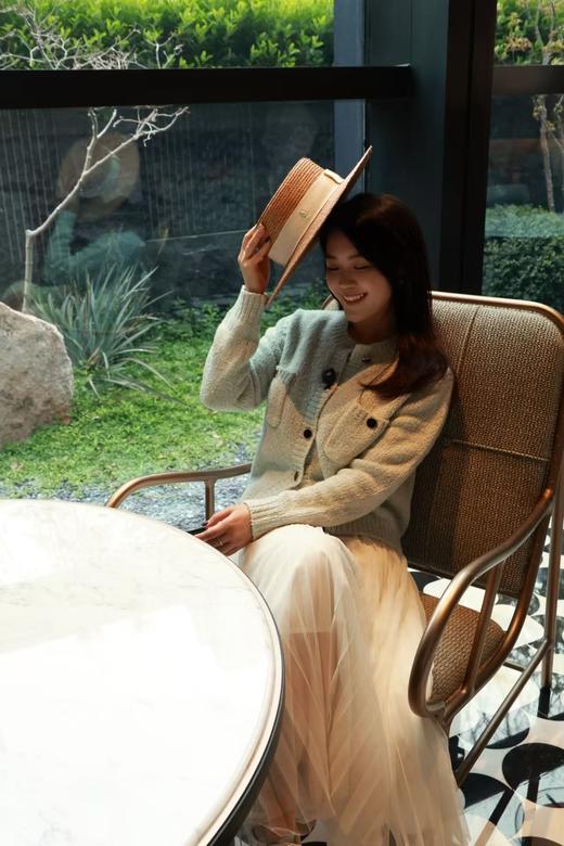 春日柔序|温柔香风贴袋针织开衫（一口价） 商品图2