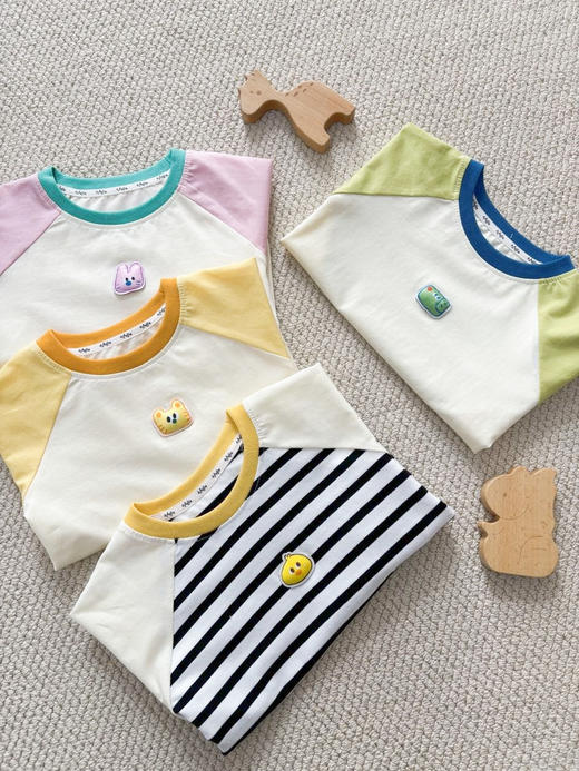 【69.9/3件-春款T恤合集】嘟嘟家宝宝T恤秋季儿童长袖男童卡通上衣女童打底衫★ 商品图14