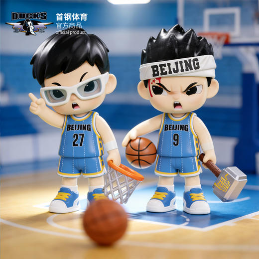 北京首钢篮球俱乐部|25-26赛季球员盲盒赵睿曾凡博 商品图1