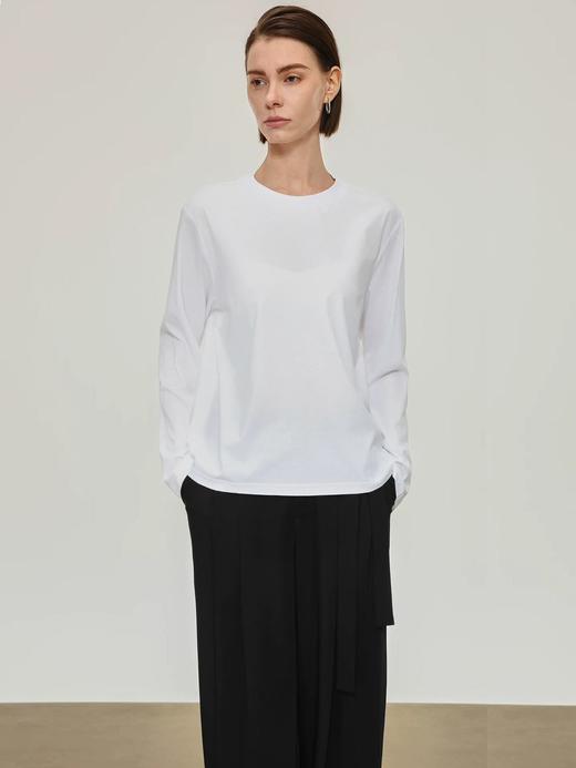 THE ROW同源强捻纱长袖T恤 商品图6