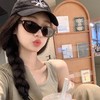 【出街佩戴氛围感拉满】新款复古可可镜猫眼夏季遮阳墨镜女款潮辣妹度假ins太阳眼镜。rh 商品缩略图3