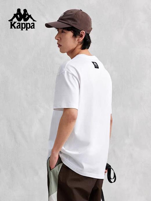 XXMKappa卡帕背靠背短袖男夏季纯棉圆领t恤休闲半袖运动上衣 商品图1