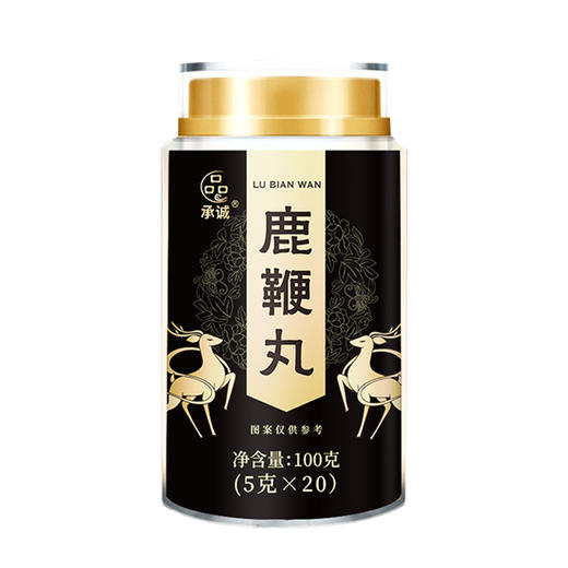 承诚成年壮鹿鹿鞭丸100g（5g*20粒） 商品图4