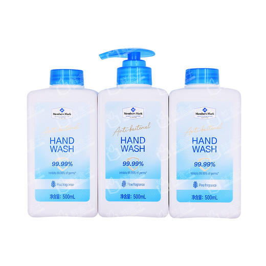 聚便利 X 山姆 Member's Mark 抑菌洗手液 分装 500ml 商品图0