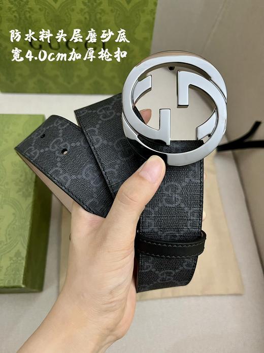 古驰 腰带 牛皮 4.0cm （GD） 商品图8