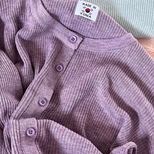 佐姿莎 轻薄调色盘针织开衫 软糯云感面料 透气不闷汗 显瘦坑条肌理 藏住拜拜肉小肚腩 小个子穿出纸片人既视感 9色闭眼入 商品图10