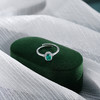 子佩集【翠雅】S925银戒指【RM0506-XF】培育宝石祖母绿椭圆2510 商品缩略图4
