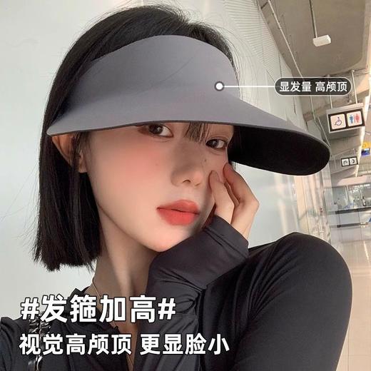 【无痕一体 防晒帽】无痕夏季防晒帽 空顶遮阳帽防紫外线帽子 大帽檐户外运动骑车 商品图1