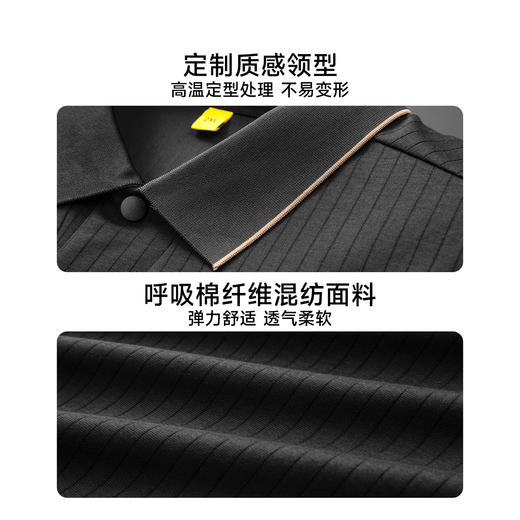 【DG】大依优型大码男装夏季翻领POLO衫短袖上衣棉质商务休闲百搭T恤300 商品图4