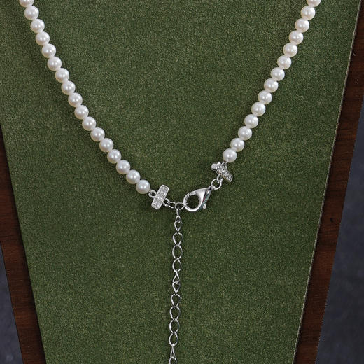 子佩集【佳人玫瑰】珍珠AOYA奥雅项链【MLTL001】3mm珠玫瑰花朵2512 商品图4