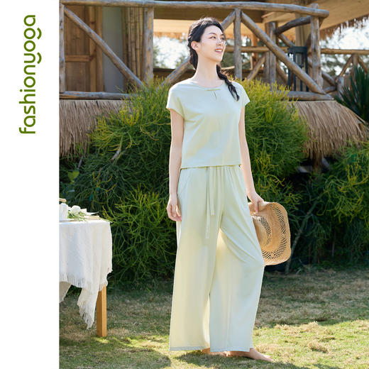 FM16307新中式简约外搭短袖 商品图9