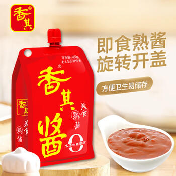 香其酱450g*2袋  东北大酱熟酱黄豆酱 下饭酱拌面蘸 /粮油调味 /调味品 /烹饪酱 商品图4