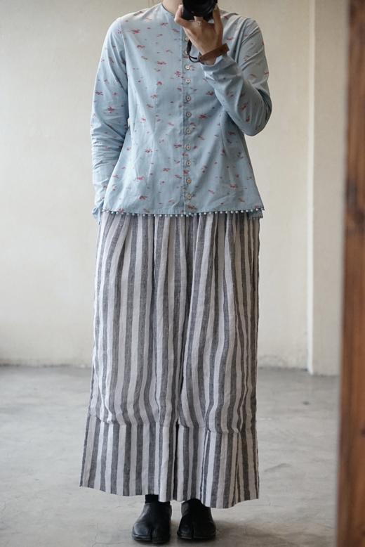 SUSURI 碎花细节感长袖衬衫 商品图6