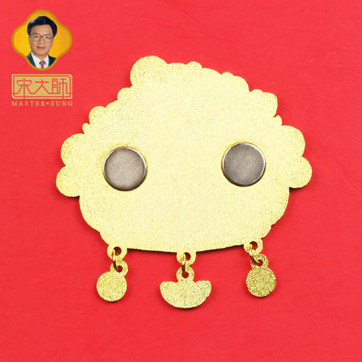 宋韶光大师新款国潮风 聚宝盆冰箱贴 创意磁贴冰箱贴 商品图3