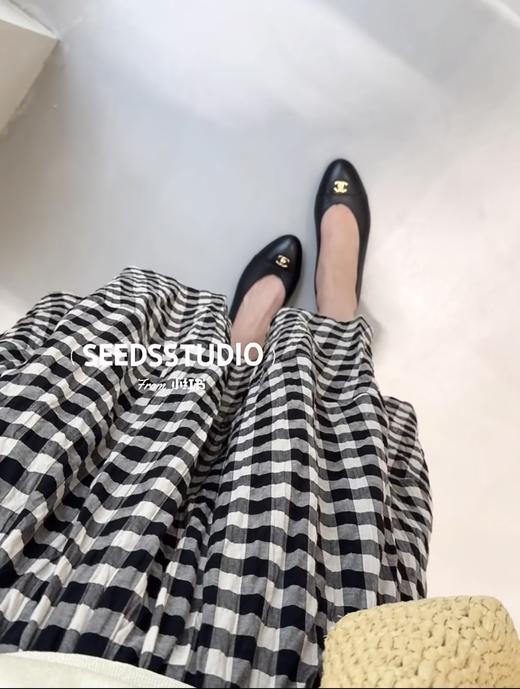 香奈儿 中古款书包扣尖头芭蕾舞鞋平底鞋 商品图8