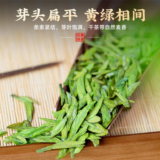 【新茶】茶叶 龙井 绿茶 2026春茶 明前龙井新茶 初春罐 茶饮 五虎 200g 商品图1