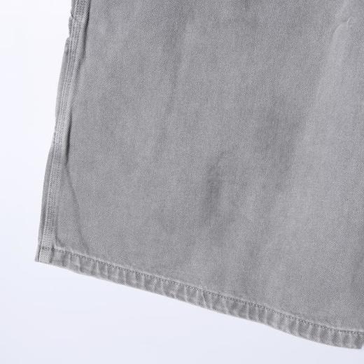 SDSA男装2026新款高贵轻奢简约复古设计感褶皱阔腿牛仔短裤百搭 商品图3