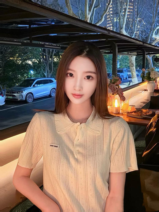 【非质量问题不退换】MiuMiu 26早春新款短袖（XHH） 商品图6