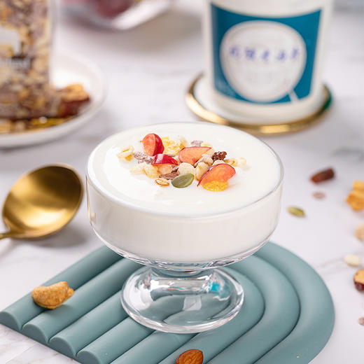 【顺丰包邮】光明&小西牛 青海特色老酸奶益生菌风味发酵乳低温桶装酸奶370g*3桶/6桶 商品图9