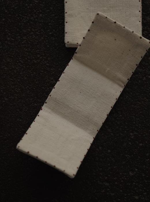 清如许优选｜植物染手织布三折吸水茶巾 壶垫杯垫隔热垫 商品图5