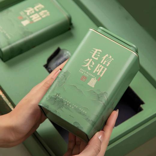 清风【青绿.2听毛尖+玻璃杯】30元1套，整箱16套 商品图2