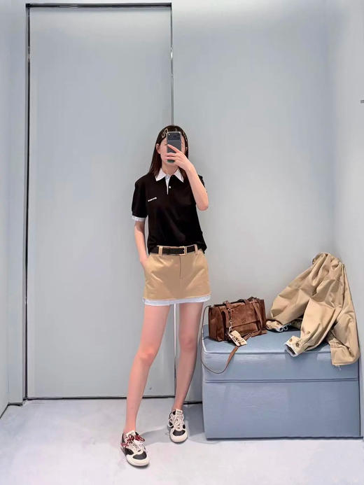 MiuMiu 26早春新款短袖（MM） 商品图5