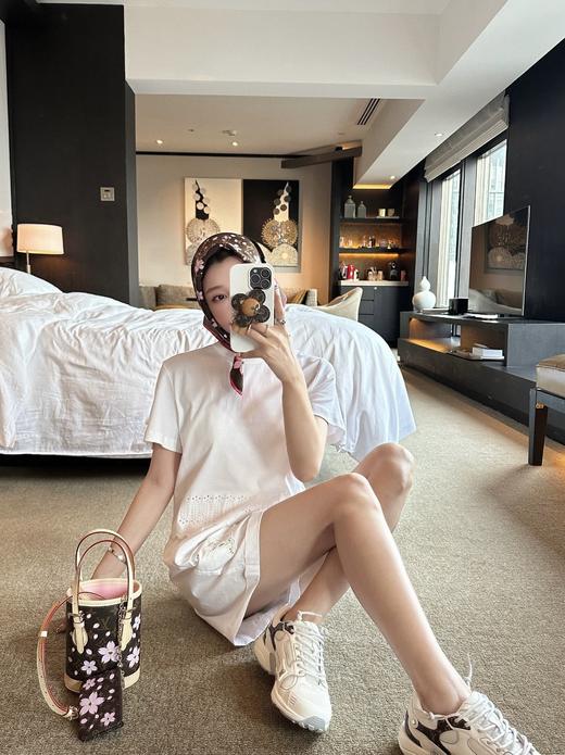 Classic 运动小牛皮系带字母休闲鞋！ 商品图7