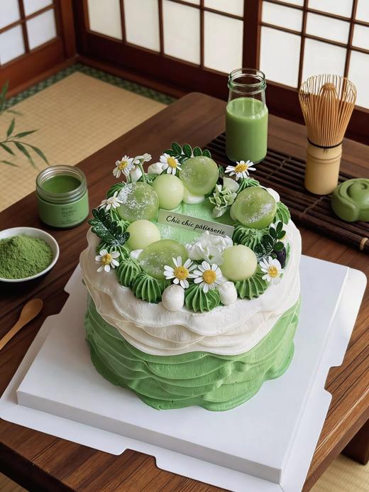 抹茶茉莉红豆蛋糕 | 昔果 商品图3