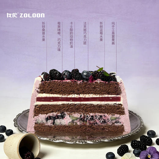 时令花青素丨紫桑儿（桑葚莓果巧克力） 商品图1