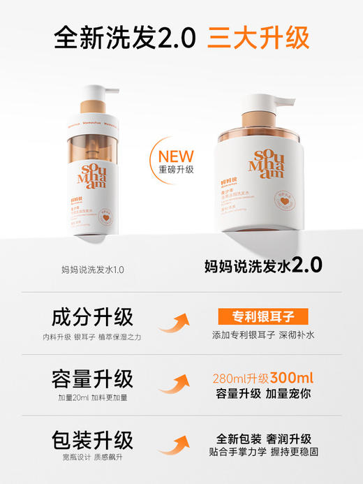 【会员价 · 洗发水】妈妈说 · 青少年洗发水 去屑专用止痒清爽控油蓬松留香男女孩大童 商品图1