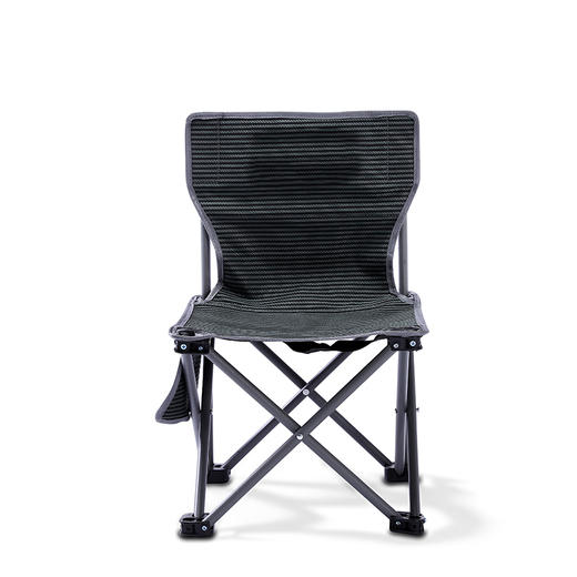 自营（北京董礼）-汉乐美途休闲椅HL0201 36*36*52CM 黑灰 商品图1