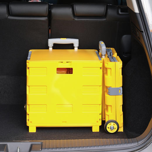 自营（北京董礼）-汉乐美途折叠拉杆置物箱HL-1201展开尺寸：42*33.5*（37-90）CM 商品图7